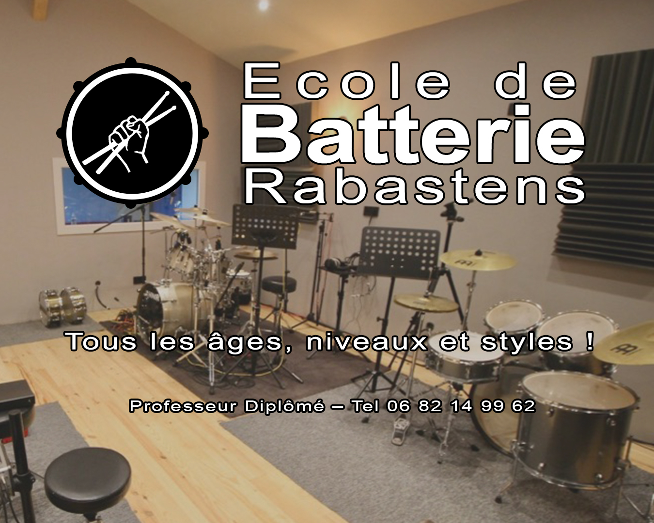 studio SG Rabastens - Cours de batterie